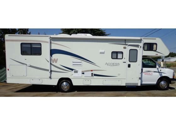 Winnebago Access Walk-around Queen Bed