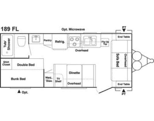 Keystone Springdale Bunk Bed